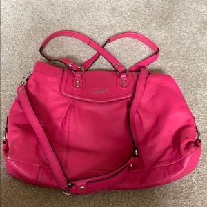 Hot Pink Coach Bag